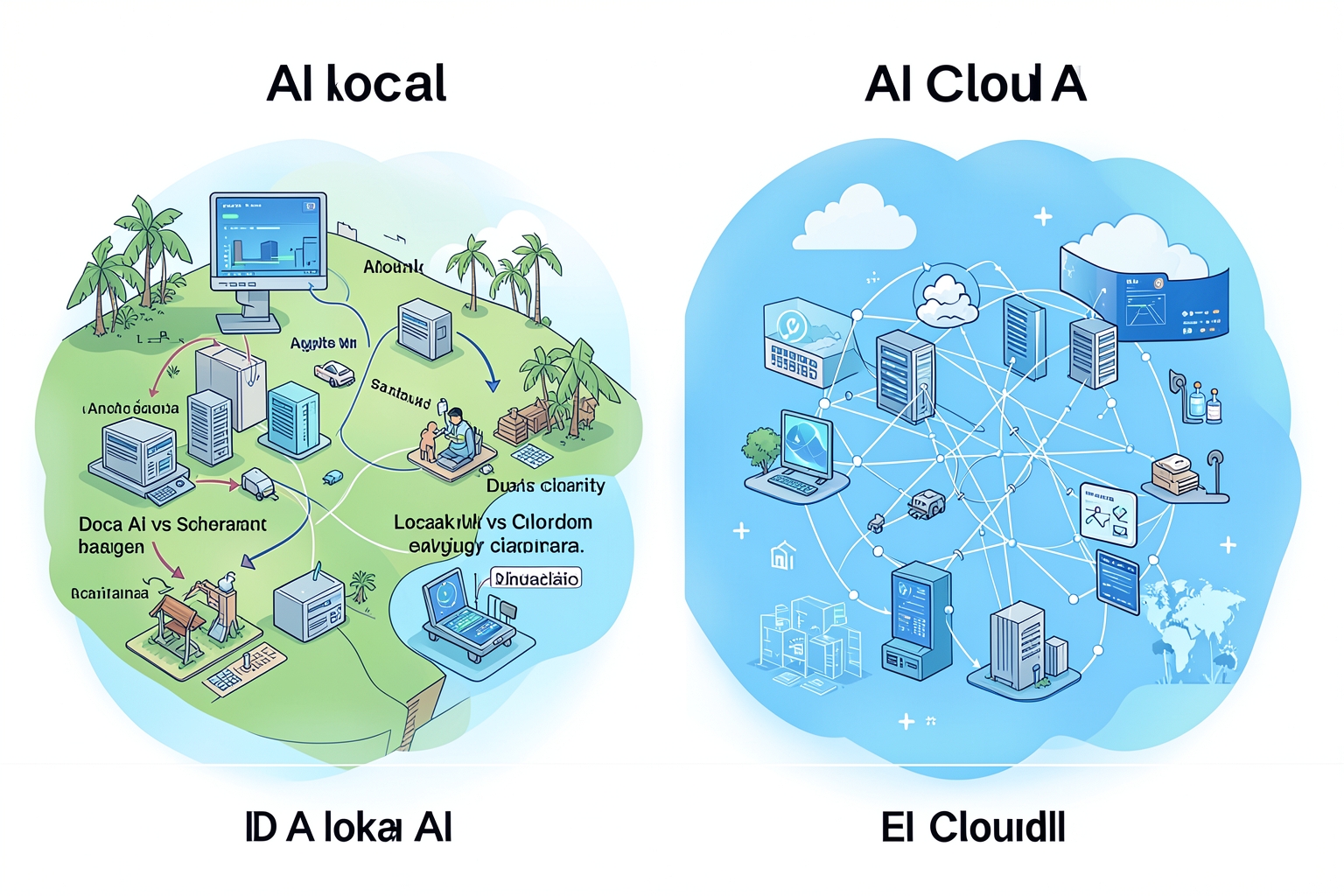 Perbandingan AI Lokal dan AI Cloud: Pilihan Terbaik untuk Anda
